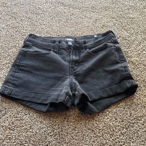 Black old navy shorts